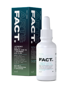 Lactobionic Acid 3% + Mandelic Acid 5% + Hyaluronic Acid 0,35%
